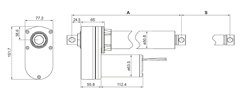 DSZY3-STD Massbild